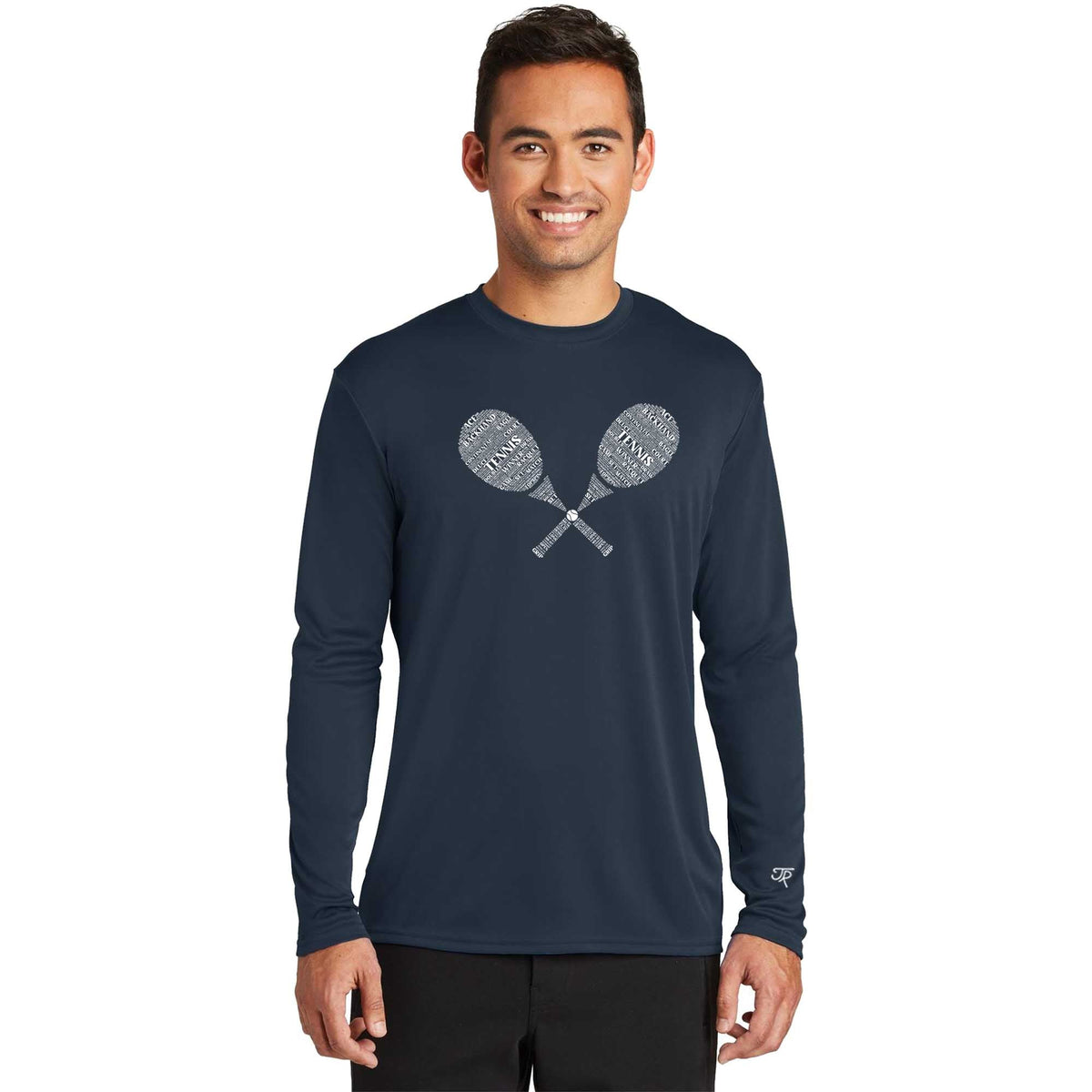 Tennis Wordfill Performance Long Sleeve (Online Exclusive)
