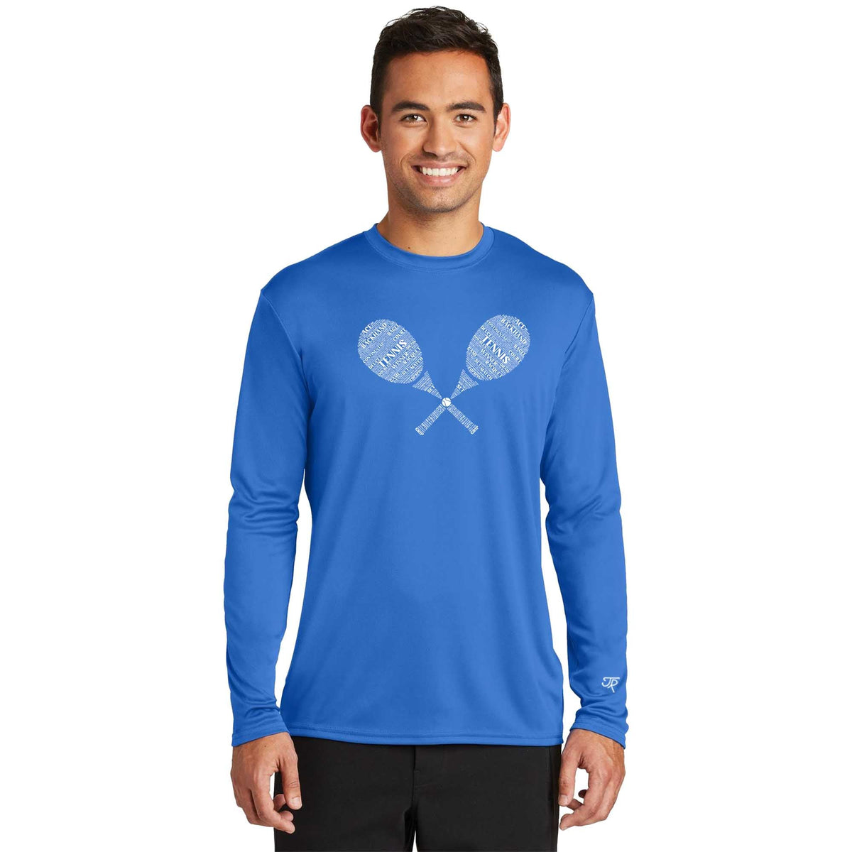 Tennis Wordfill Performance Long Sleeve (Online Exclusive)
