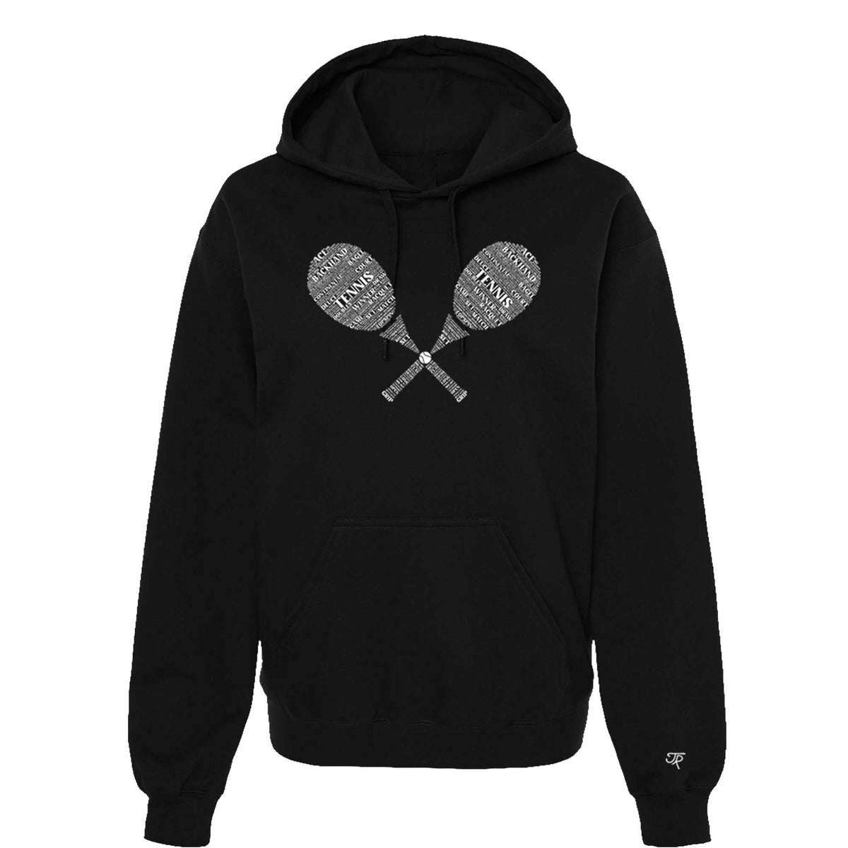 Tennis Wordfill Unisex Hoodie (Online Exclusive)