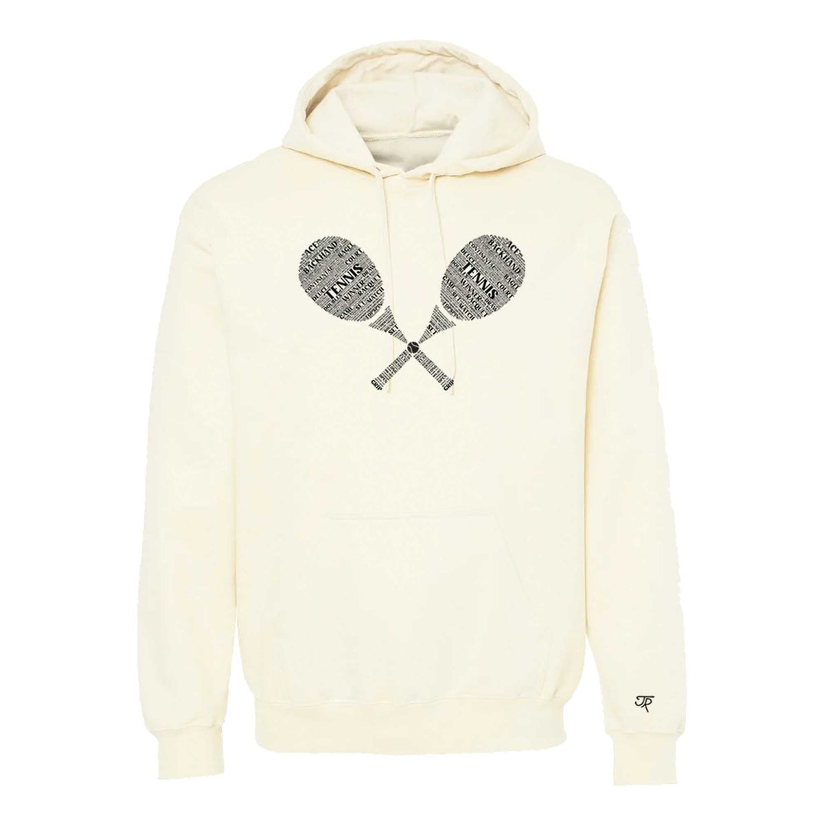 Tennis Wordfill Unisex Hoodie (Online Exclusive)