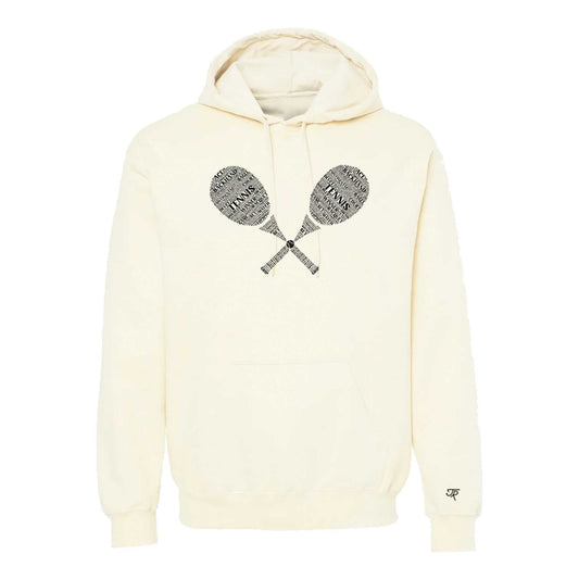 Tennis Wordfill Unisex Hoodie (Online Exclusive)