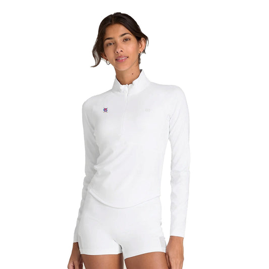 MGC Tennis Women's Wilson Baseline Half Zip (Online Exclusive)