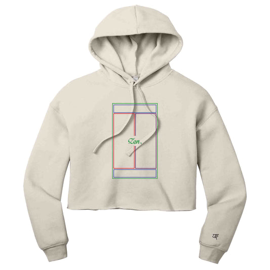 Zen Ladies Cropped Hoodie (Online Exclusive)