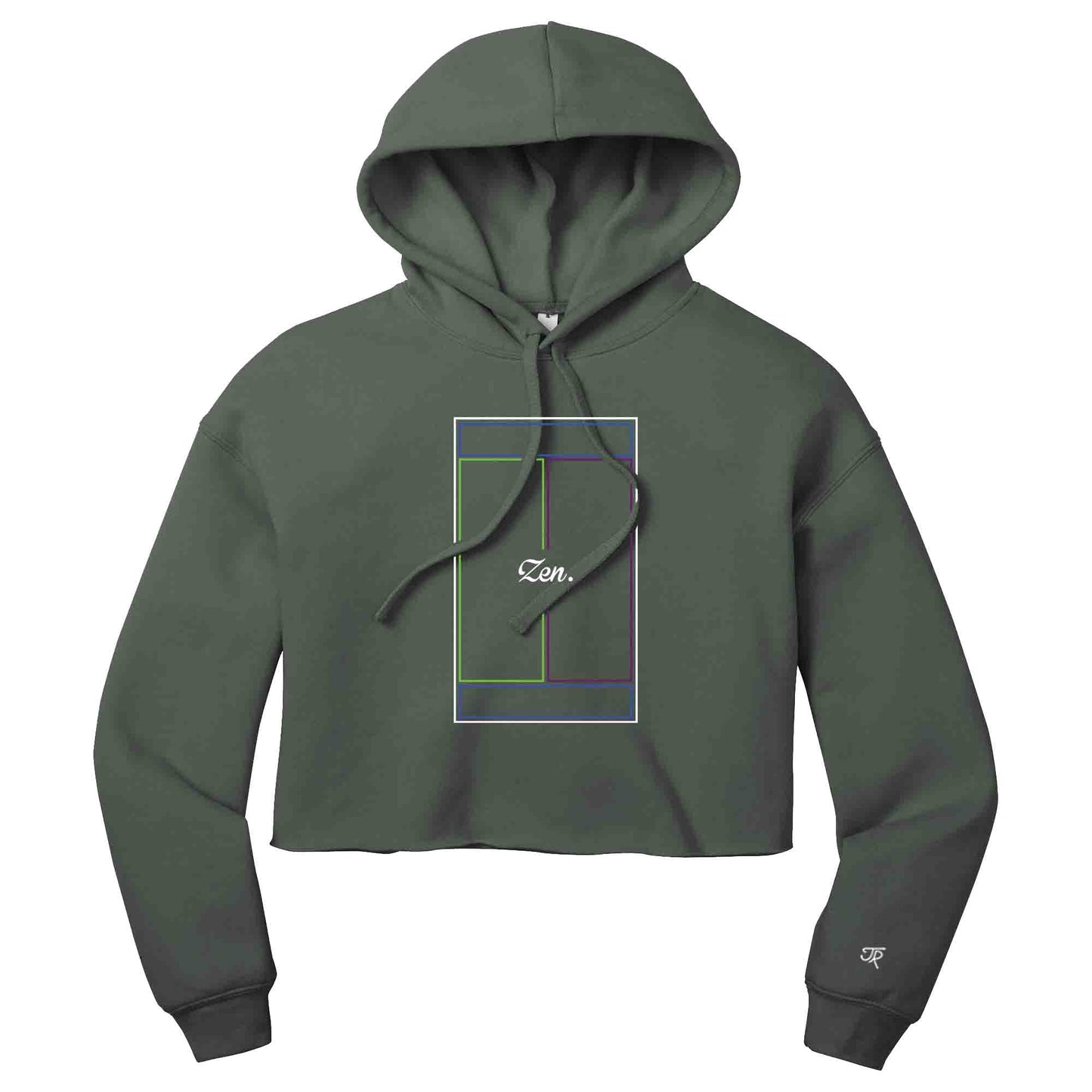 Zen Ladies Cropped Hoodie (Online Exclusive)