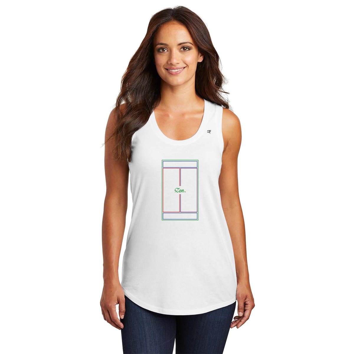 Zen Ladies Tri-Blend Racerback Tank (Online Exclusive)