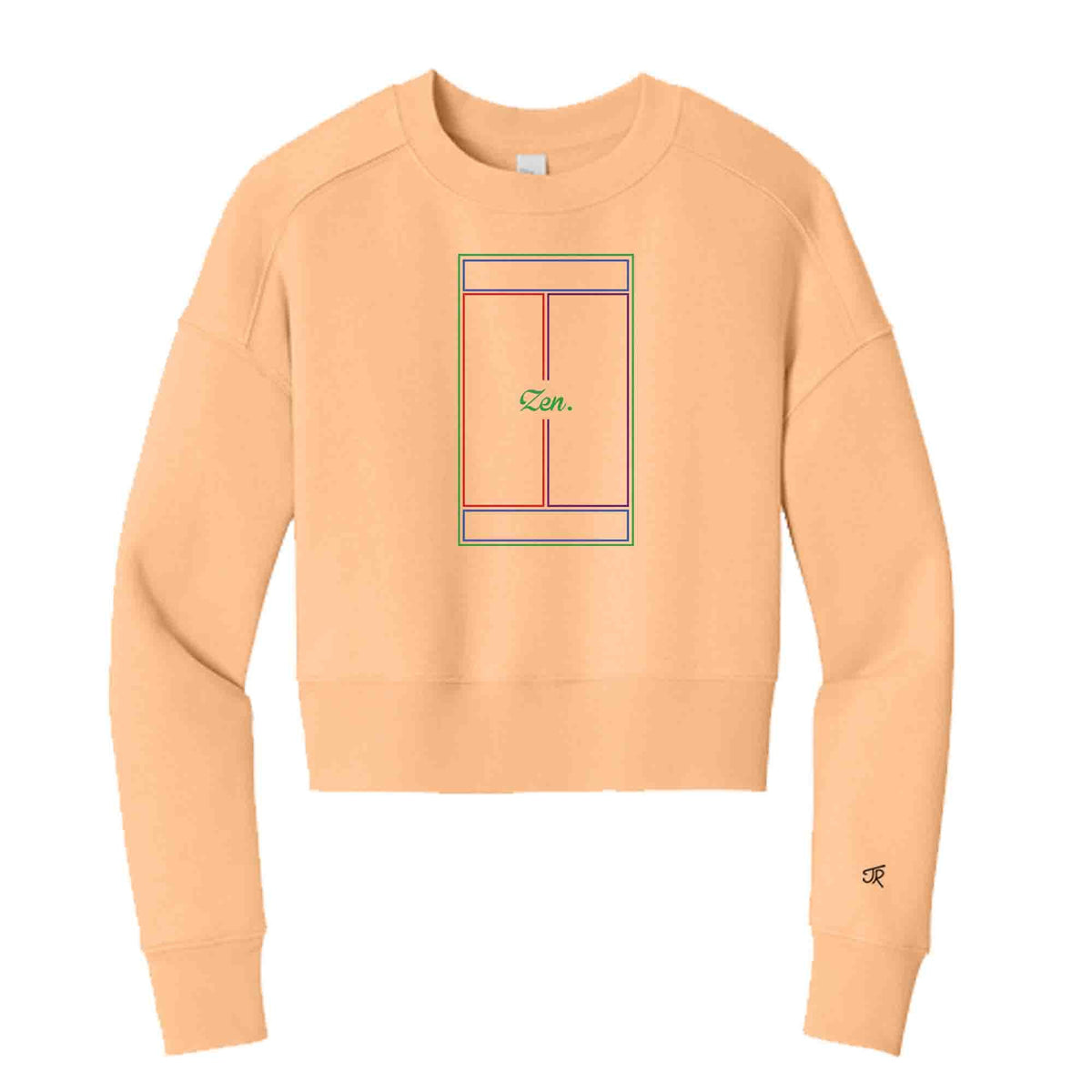 Zen Ladies Cropped Sweatshirt (Online Exclusive)