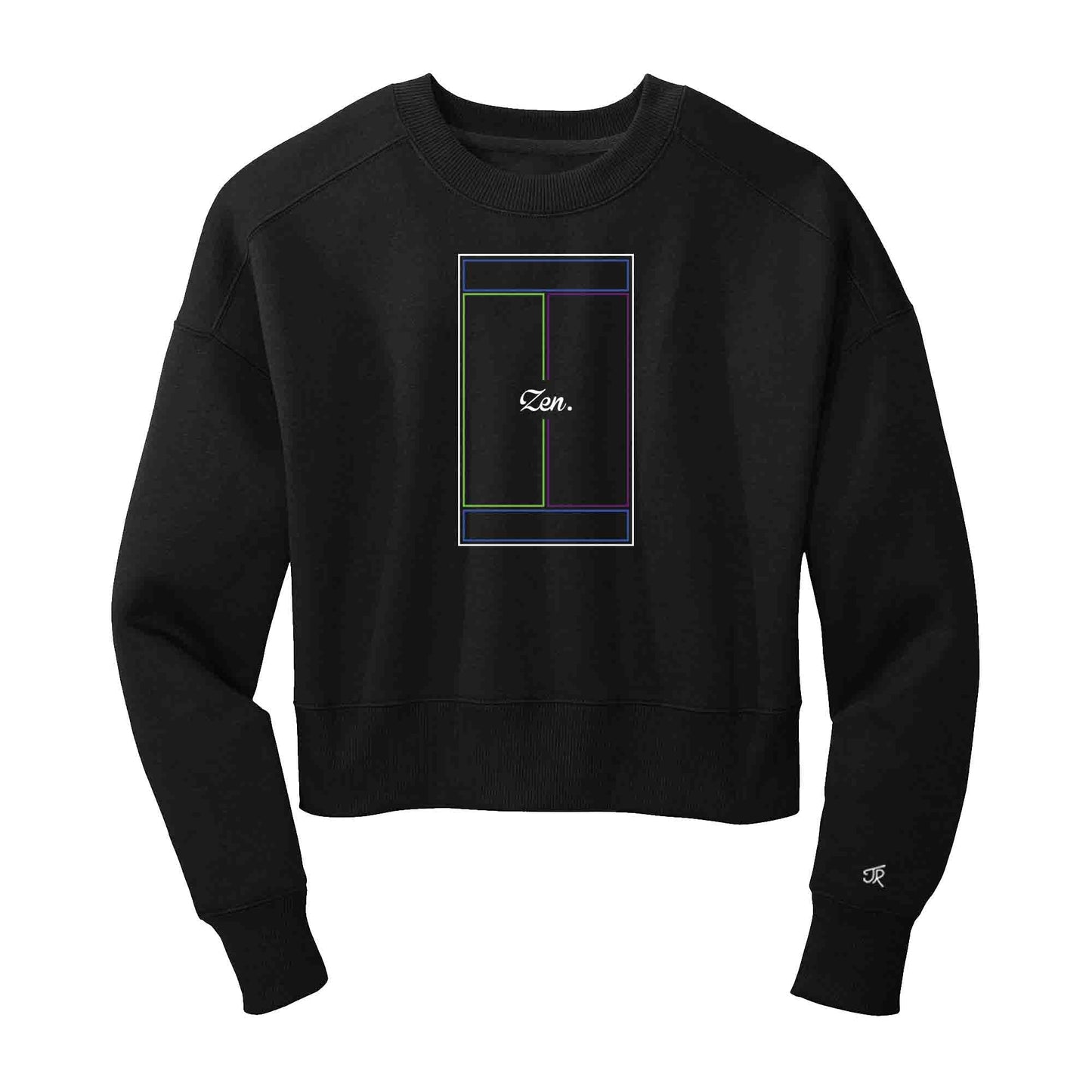 Zen Ladies Cropped Sweatshirt (Online Exclusive)