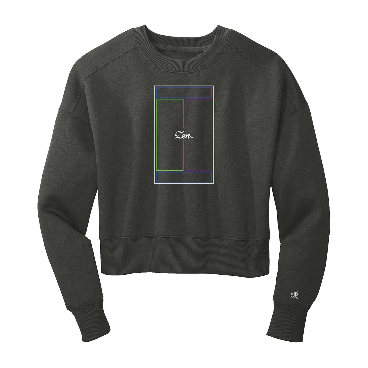 Zen Ladies Cropped Sweatshirt (Online Exclusive)