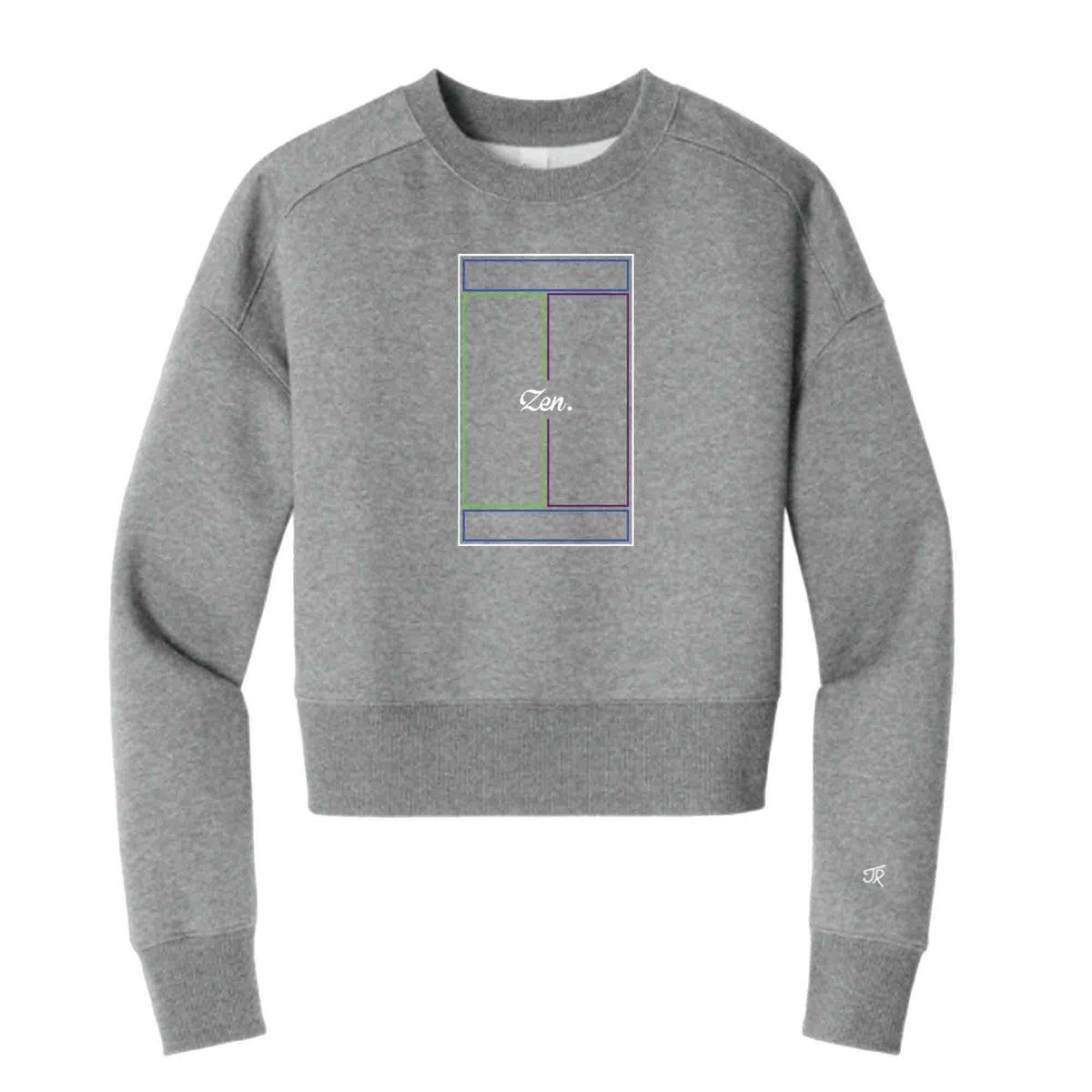 Zen Ladies Cropped Sweatshirt (Online Exclusive)