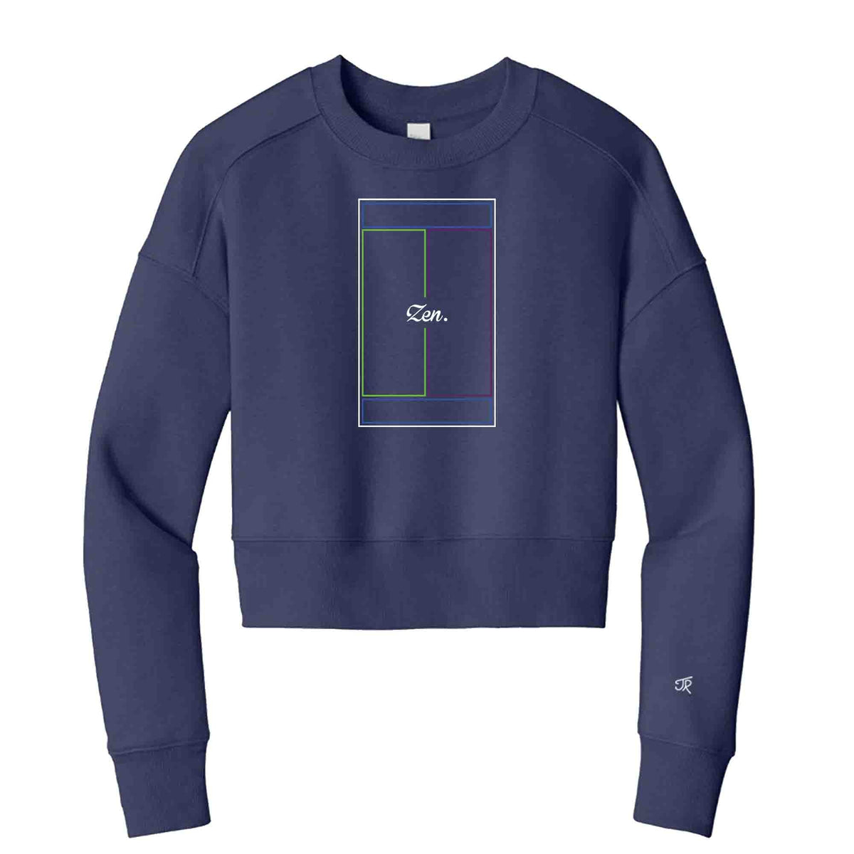 Zen Ladies Cropped Sweatshirt (Online Exclusive)