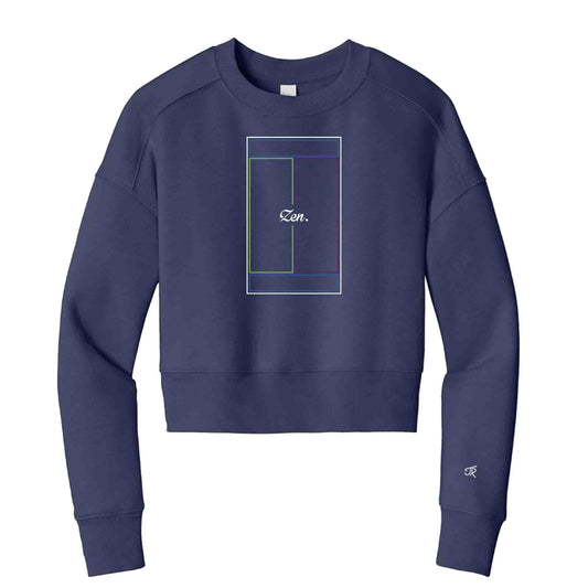 Zen Ladies Cropped Sweatshirt (Online Exclusive)